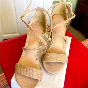 Kelly & Katie Tan Strappy Sandals